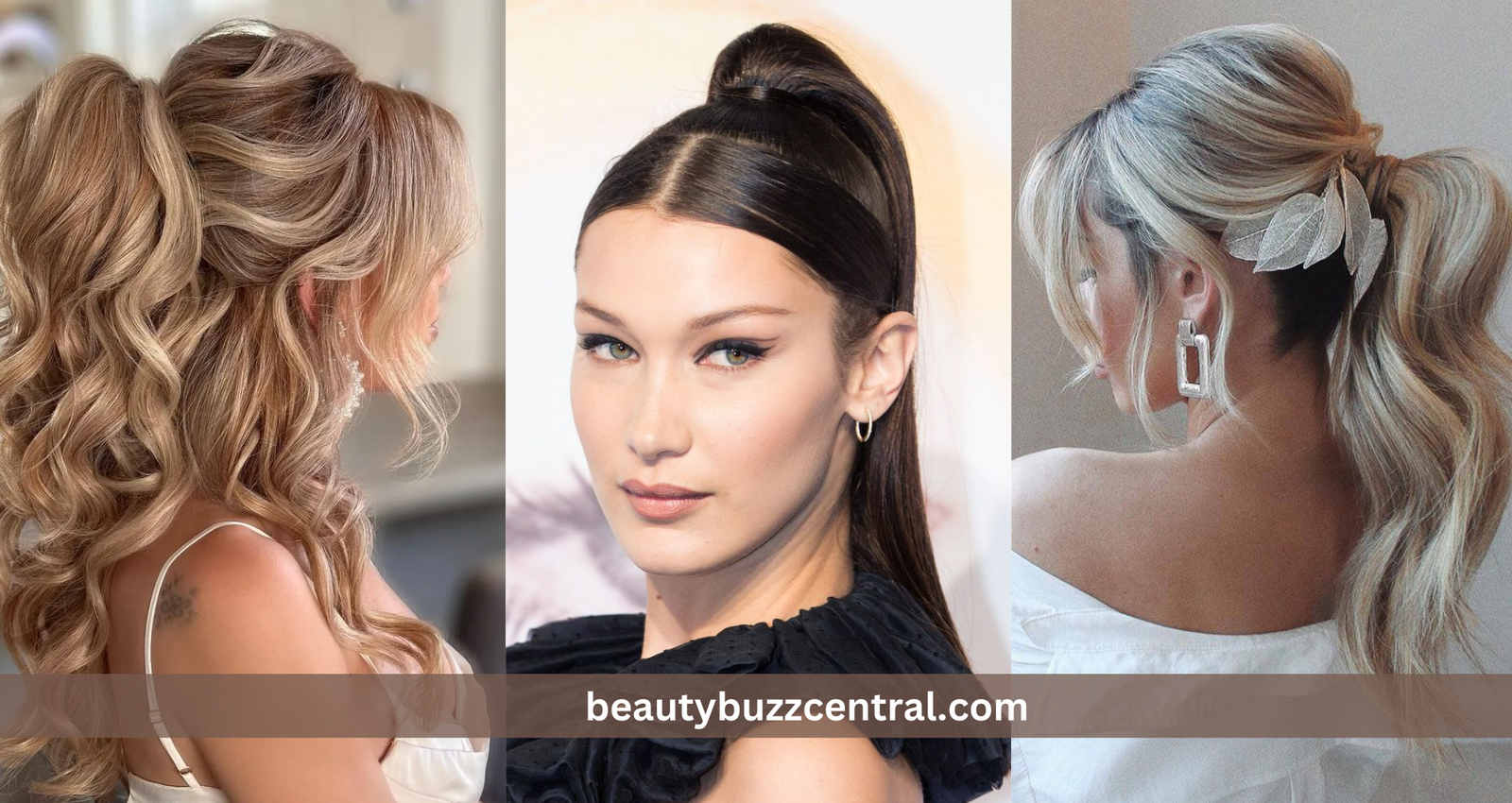 high ponytail ideas