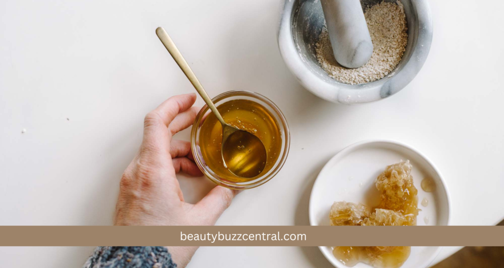 honey and oatmeal face mask