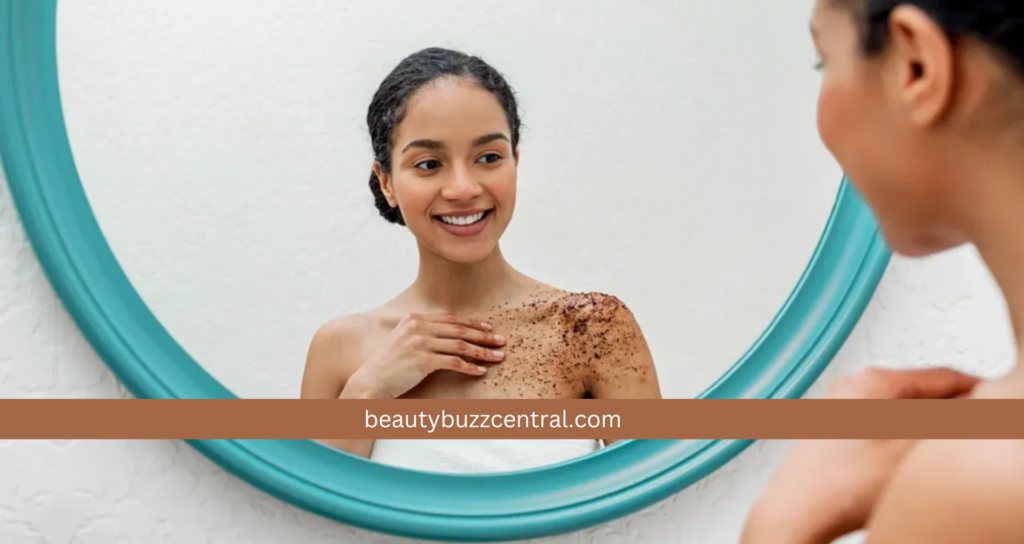 how to use coffee exfoliating body scrub