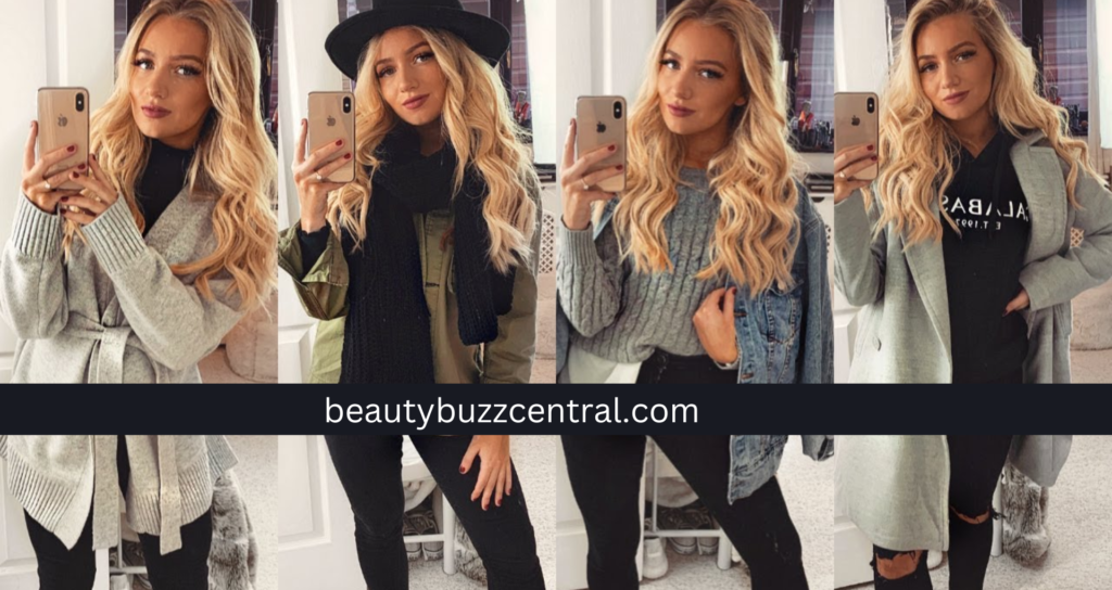 black jeans winter outfits